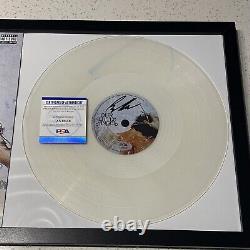 Modèle de rôle signé Notre petit ange Vinyle Disque LP Encadré Autographe Rare PSA Coa