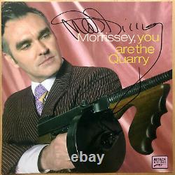 Morrissey You Are The Quarry Limited Numéroté Signé Vinyl Lp Autographié Smiths