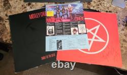 Motley Crue Shout At The Devil OG 1983 Vinyle NM Signé Autographié Par MICK MARS