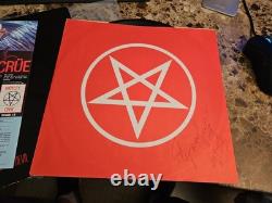 Motley Crue Shout At The Devil OG 1983 Vinyle NM Signé Autographié Par MICK MARS
