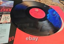 Motley Crue Shout At The Devil OG 1983 Vinyle NM Signé Autographié Par MICK MARS