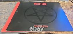 Motley Crue Shout At The Devil OG 1983 Vinyle NM Signé Autographié Par MICK MARS