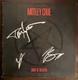 Motley Crue Shout At The Devil Vinyle Lp Sign&eacute; / Autographi&eacute; Par 3/4 Des Membres Avec Certificat D'authenticit&eacute; (coa)