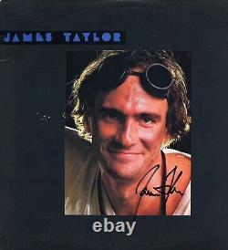 Musicien James Taylor Vinyle Autographié Signé Certifié Acoa