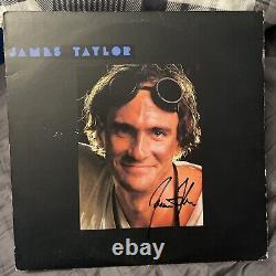 Musicien James Taylor Vinyle Autographié Signé Certifié Acoa