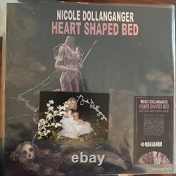 NICOLE DOLLANGANGER Vinyle LP Heart Shaped Bed avec carte SIGNÉE VV EXPÉDIÉ MAINTENANT