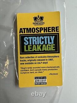 NOUVELLE ATMOSPHÈRE Strictly Leakage 2LP Vinyle Signé Autographié EXPÉDITION RAPIDE