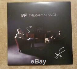 Nf Autosigné Therapy Session 2x Vinyle Lp Nathan Feuerstein Nate Permettront De Bas