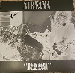 Nirvana Krist Novoselic Vinyle Signé Autographié Album Bleach LP JSA COA