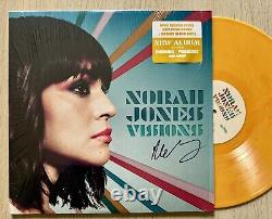 Norah Jones Visions Vinyle LP DÉDICACÉ ORANGE Rough Trade Exclusive AUTOGRAPHIÉ NOUVEAU