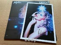 Nouveau Rare Super Kylie Minogue Disco Vinyl Lp Signé