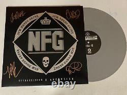 Nouvelle Gloire Découverte Album Vinyle LP Autographié Signé par New Found Glory Jsa Coa # Af07767