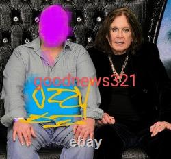 OZZY OSBOURNE disque vinyle signé BLACK RAIN (RARE) ! Beckett