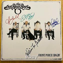Oak Ridge Boys Signé / Autographié Vinyle Album Lp Front Pork Singin' Nice