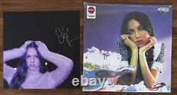 Olivia Rodrigo SOUR Vinyle Bleu LP & Photo Autographiée Signée PSA DNA COA