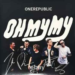 OneRepublic Oh My My Vinyle Rouge LP Autographié