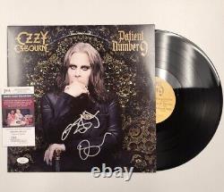 Ozzy Osbourne Signé Patient Number 9 Vinyl Album Couverture Autographe Jsa Coa