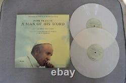 Pape François Signé À La Main Autographié Lp Vinyl En Person Proof Rare! Royaume-uni De Grande-bretagne Et D'irlande Du Nord
