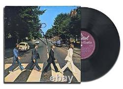 Paul Mccartney Signé The Beatles Abbey Road Autographied Vinyl Album Lp