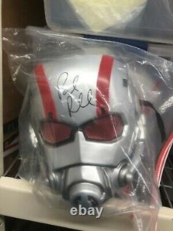 Paul Rudd Ant-man Avengers Marvel Signé Masque Autographié Célébrité Auth Coa