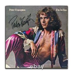 Peter Frampton A Signé Je Suis En Vous Autographié Vinyl Album Lp