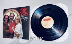 Peter, Paul & Mary album vinyle signé/autographié Such Is Love. Rare