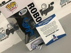 Peter Weller Robocop #22 Signé Autographié Films Funko Pop Beckett Bas Coa