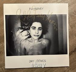Pj Harvey Signé Dry Demos Vinyl Lp 12 Rare Record Limited Nouveau