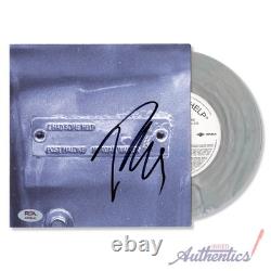 Post Malone Vinyle LP 7 Signé Autographié J'ai eu de l'aide PSA/DNA Authentifié