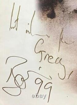 Psa/loa Signé David Bowie Autographié Genuine 1995 Outside 12 Album De Vinyle