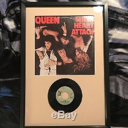 Queen Autographié Vinyle Tous Les 4 Membres De La Reine Autograph, Freddie Mercury Autograph