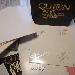 Queen The Complete Works Lp Vinyl Boxset Près De Menthe Mit Autogrammen Signé 1986