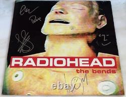 RADIOHEAD The Bends VINYLE LP ÉDITION SIGNÉE ENTIÈREMENT PAR LE GROUPE