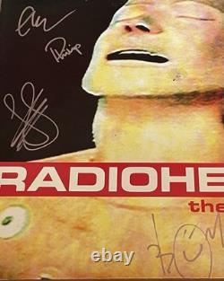 RADIOHEAD The Bends VINYLE LP ÉDITION SIGNÉE ENTIÈREMENT PAR LE GROUPE