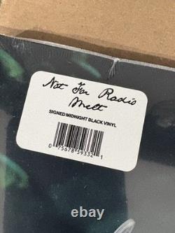 RARE Heart The Marias Pas pour la Radio Melt Midnight Black Vinyle Signé Autographié