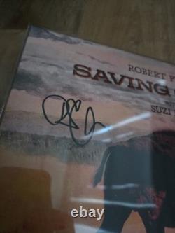 ROBERT PLANT Disque Vinyle Autographié Signé Saving Grace Album Sans COA