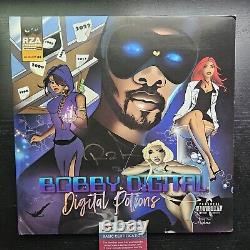 RZA Bobby Digital Potions Wu Tang Clan Vinyle Signé Autographié Enregistrement JSA Tel Quel