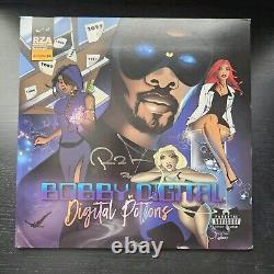 RZA Bobby Digital Potions Wu Tang Clan Vinyle Signé Autographié Enregistrement JSA Tel Quel