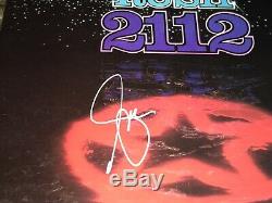 Rare Lee Geddy Signé Autographié Rush 2112 Vinyl Record Bas Coa Livraison Gratuite