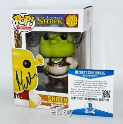 Rare Mike Myers Autographié Shrek 278 Funko Pop Beckett Psa Jsa