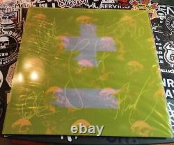 Rare ! Skeletons de POP EVIL Vinyle LP Jaune Surligneur Signé Autographié