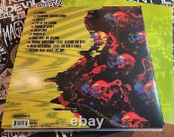 Rare ! Skeletons de POP EVIL Vinyle LP Jaune Surligneur Signé Autographié