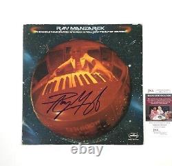 Ray Manzarek Des Portes Rare Signé À La Main Enregistrement De Vinyle Autographié Jsa Coa