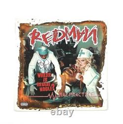 Redman Disque Vinyle Autographié Malpractice EPMP The Def Squad JSA COA