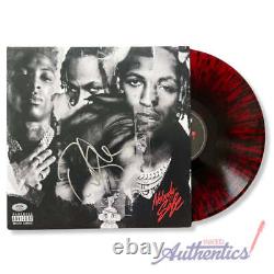 Rich The Kid Disque Vinyle LP Autographié Personnalisé Nobody Safe PSA/DNA Authenticité