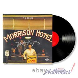 Robby Krieger signé et dédicacé vinyle LP Morrison Hotel The Doors PSA/DNA