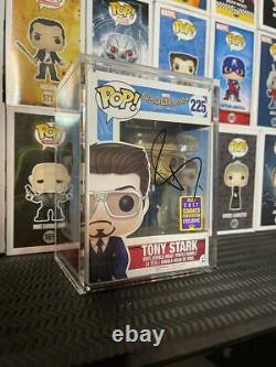Robert Downey Jr A Signé Tony Stark 225 (sdcc) Spider-man Funko Pop! Bas Beckett