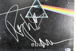 Roger Waters & Nick Mason Pink Floyd Couverture De L'album Signée Avec Vinyl Bas #a74013