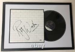 Roger Waters Signé Pink Floyd L'album Mural Encadré Vinyle Album Beckett