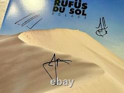 Rufus Du Sol Solace Signé Autographe Vinyl Lp New Rare Official Proof